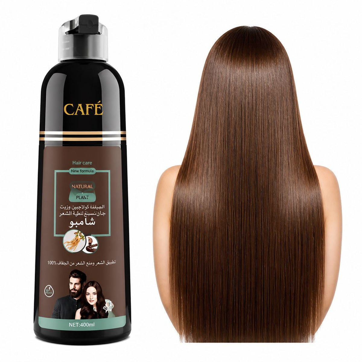 Cubre tus canas al instante, directamente en la ducha.