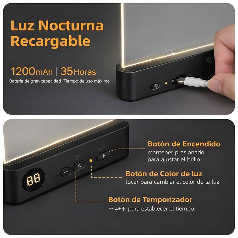NIGHT PAGE™ - Lámpara LED para Leer || ¿Tu pareja se despierta cada vez que prendes la luz para leer? 😴