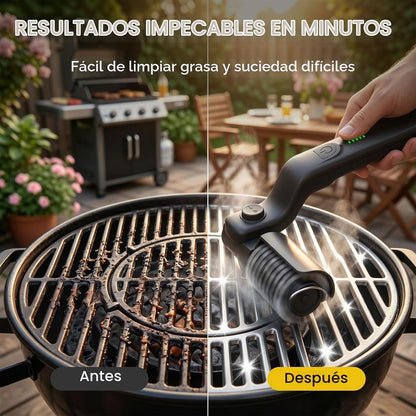 BRASA CLEAN™ - Tu parrilla, impecable en 60 segundos