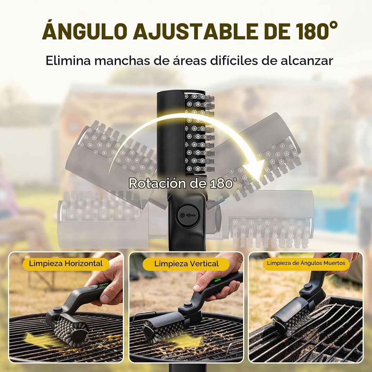 BRASA CLEAN™ - Tu parrilla, impecable en 60 segundos
