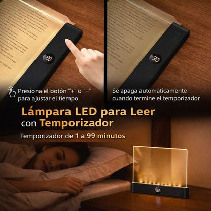 NIGHT PAGE™ - Lámpara LED para Leer || ¿Tu pareja se despierta cada vez que prendes la luz para leer? 😴